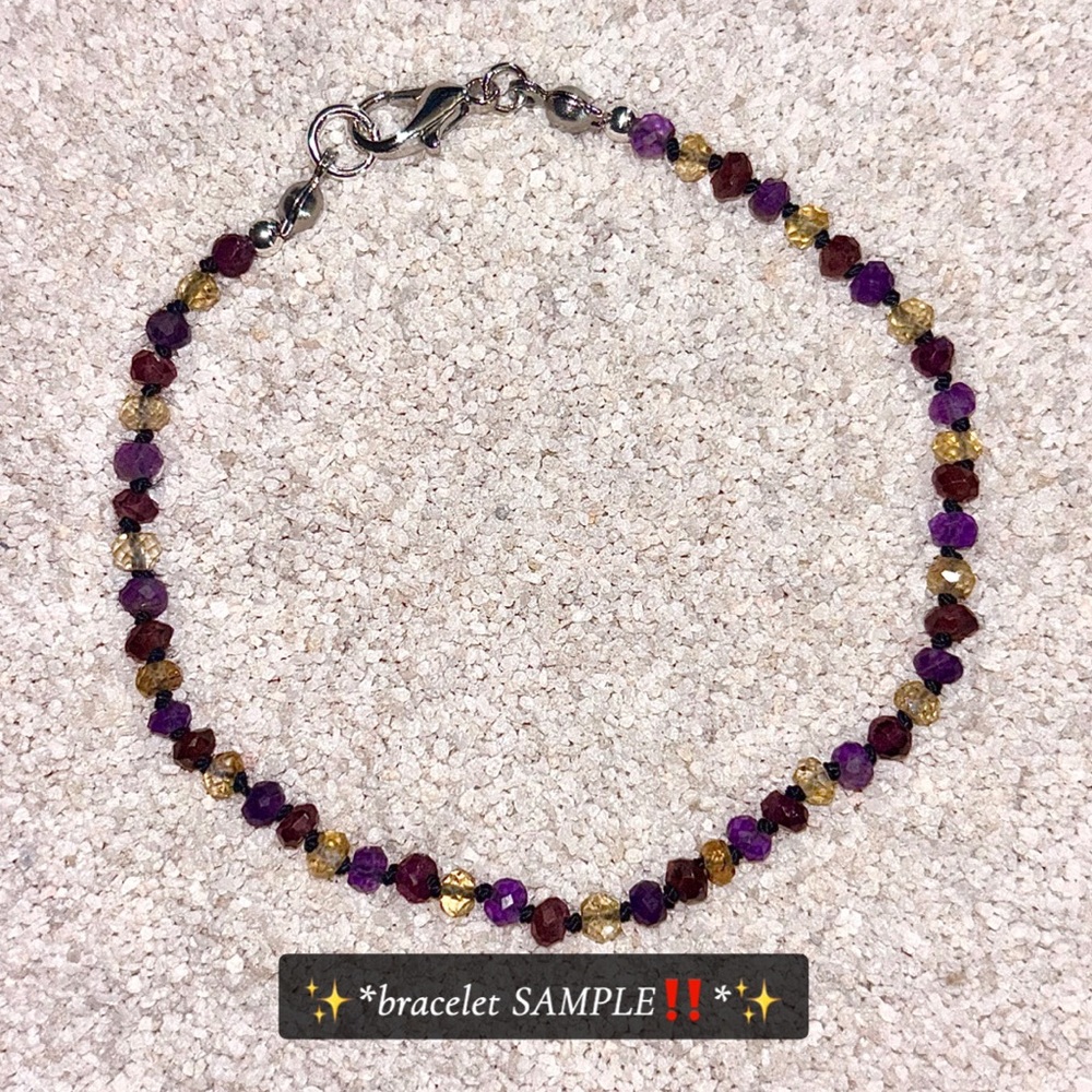 “Armand Divine” Handcrafted Fine Natural Bracelets! 💎✨ (READ ALL DETAILS‼️) - Picture 3 of 6